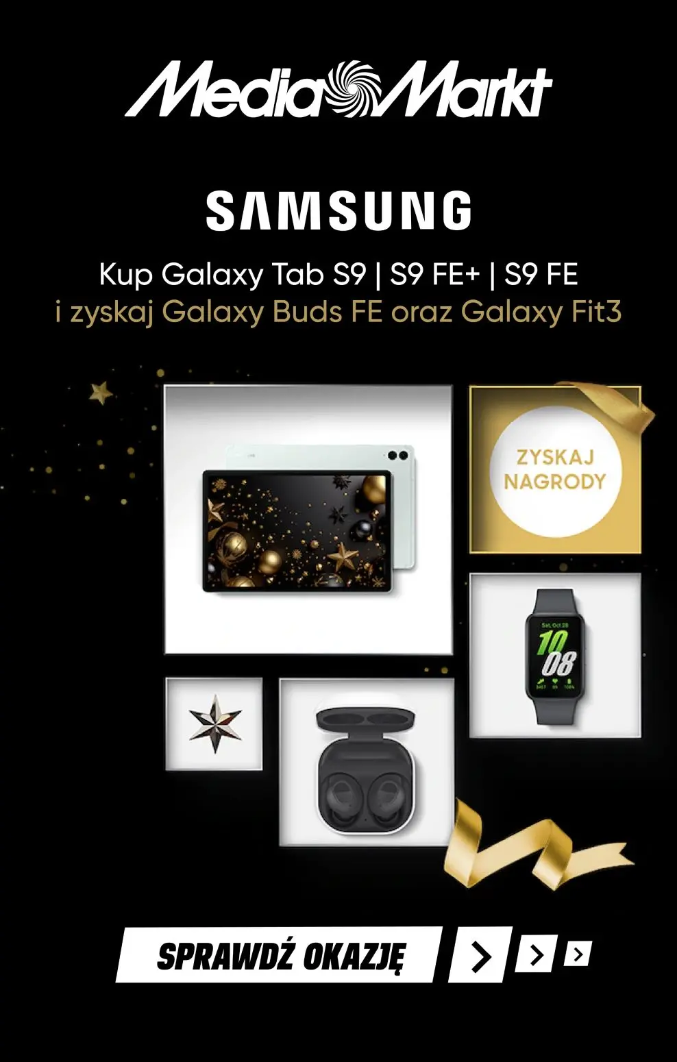 gazetka promocyjna Media Markt Kup Galaxy Tab S9 | S9 FE+ | S9 FE i zyskaj Galaxy Buds FE oraz Galaxy Fit3!
 - Strona 1