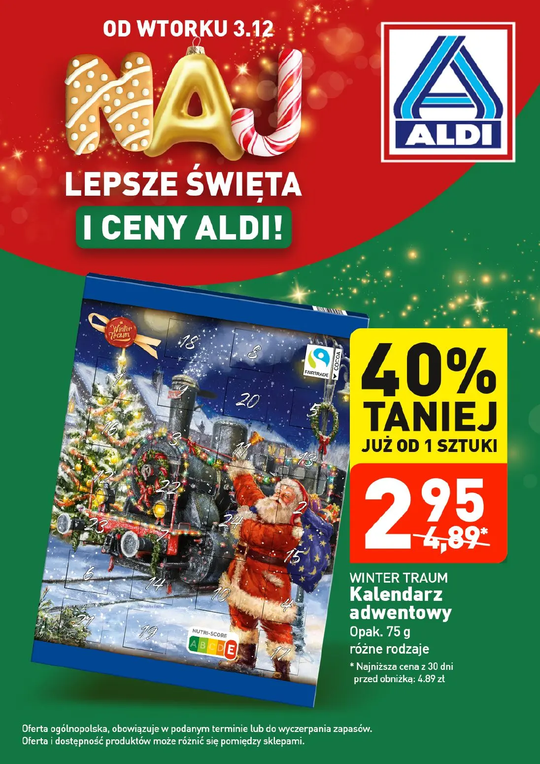 gazetka promocyjna ALDI Wyprzedaż kalendarzy adwentowych - Strona 2