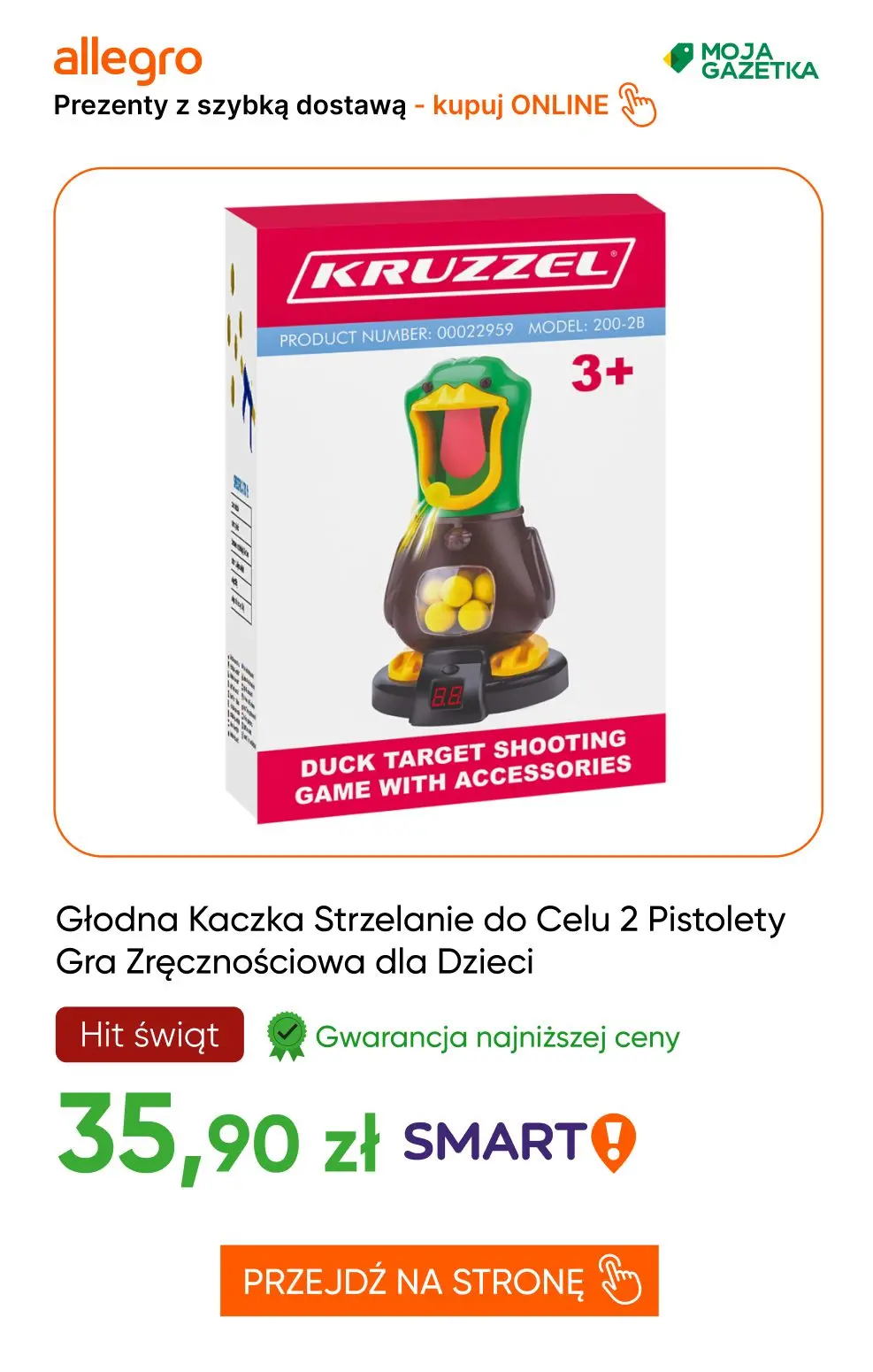 gazetka promocyjna Allegro Zobacz PREZENTY z szybką dostawą. Hit Świąt!  - Strona 13