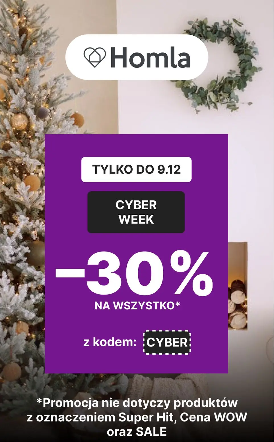 gazetka promocyjna Homla Cyber week w Homli! - Strona 1