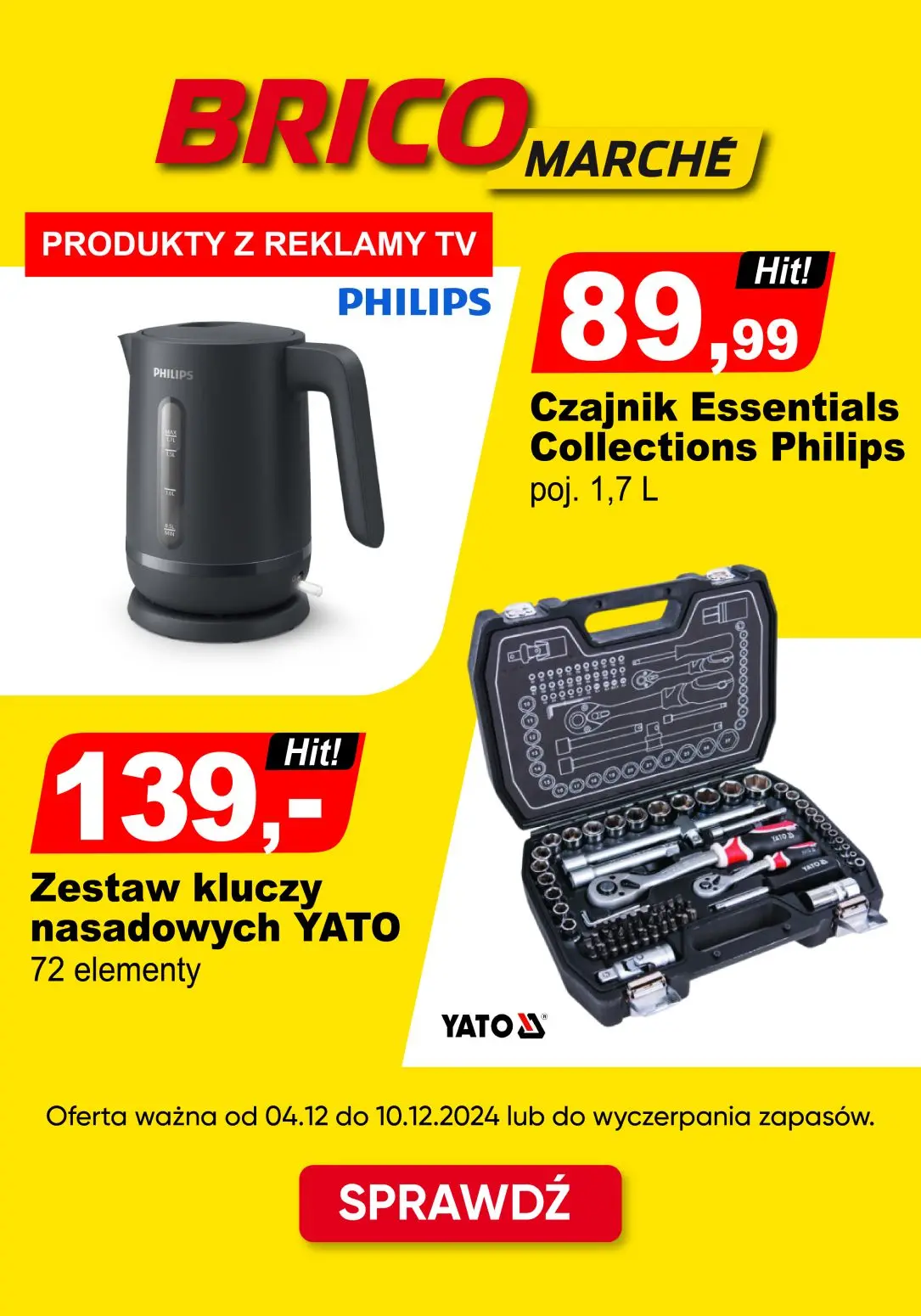 gazetka promocyjna BRICOMARCHE Produkty z reklamy! Kupuj ONLINE. - Strona 1