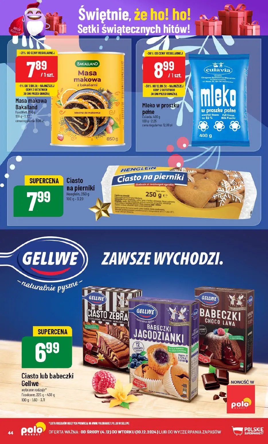 gazetka promocyjna POLOmarket Świętnie że ho! ho! - Strona 44