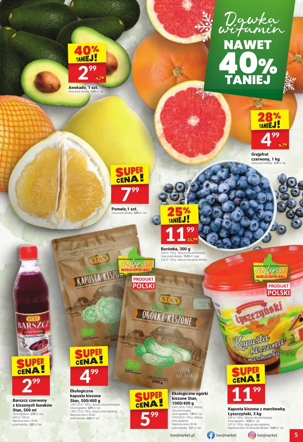 gazetka promocyjna Twój Market  - Strona 5