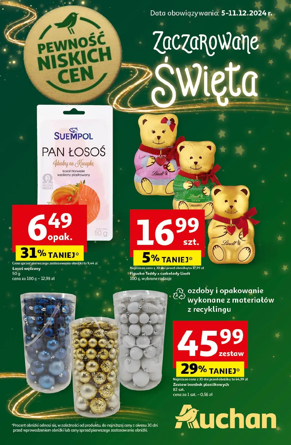 gazetka promocyjna Auchan Zaczarowane Święta - Strona 1