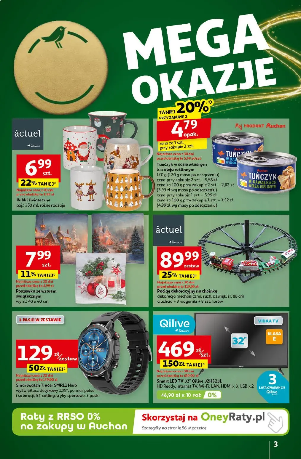 gazetka promocyjna Auchan Zaczarowane Święta - Strona 3