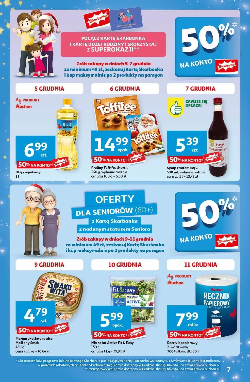 gazetka promocyjna Auchan Zaczarowane Święta - Strona 7