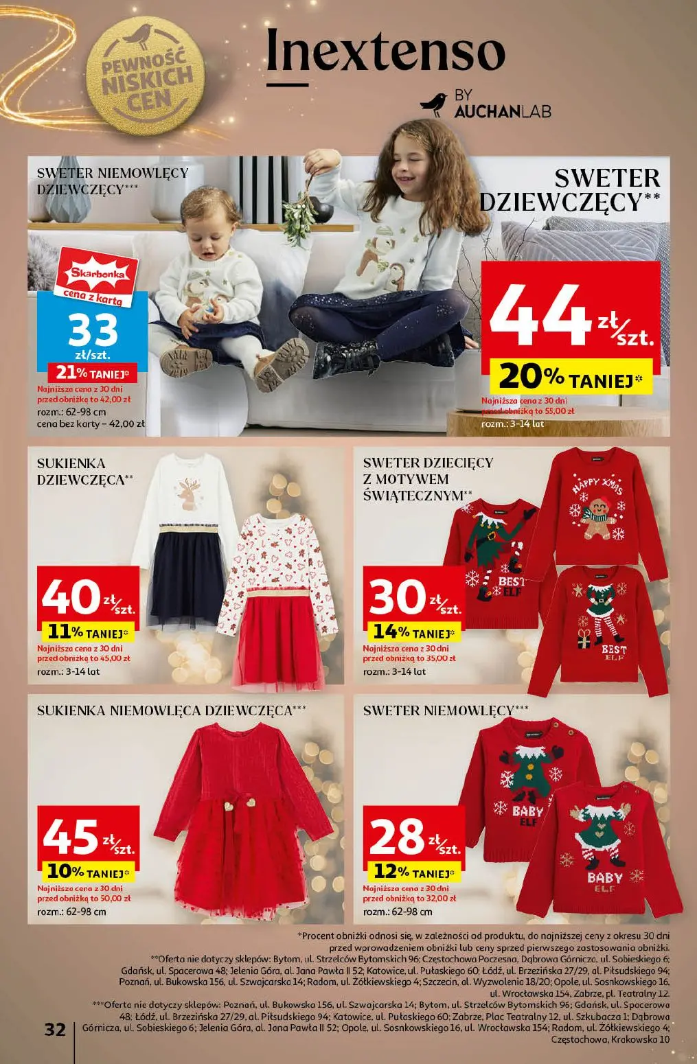 gazetka promocyjna Auchan Zaczarowane Święta - Strona 34