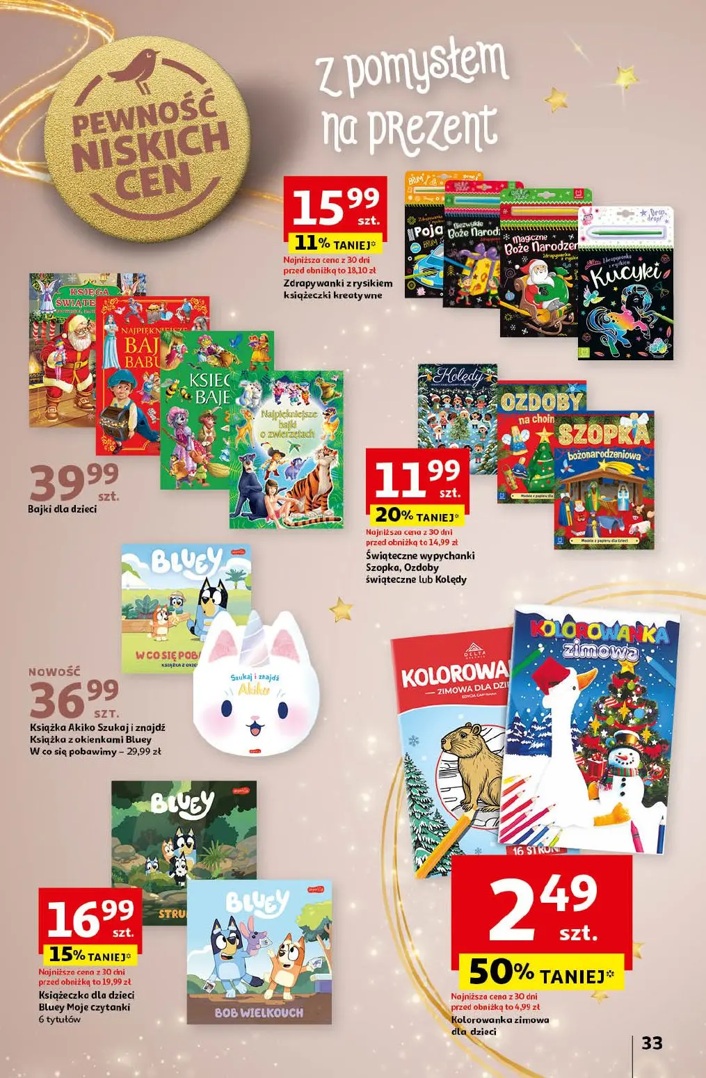 gazetka promocyjna Auchan Zaczarowane Święta - Strona 35