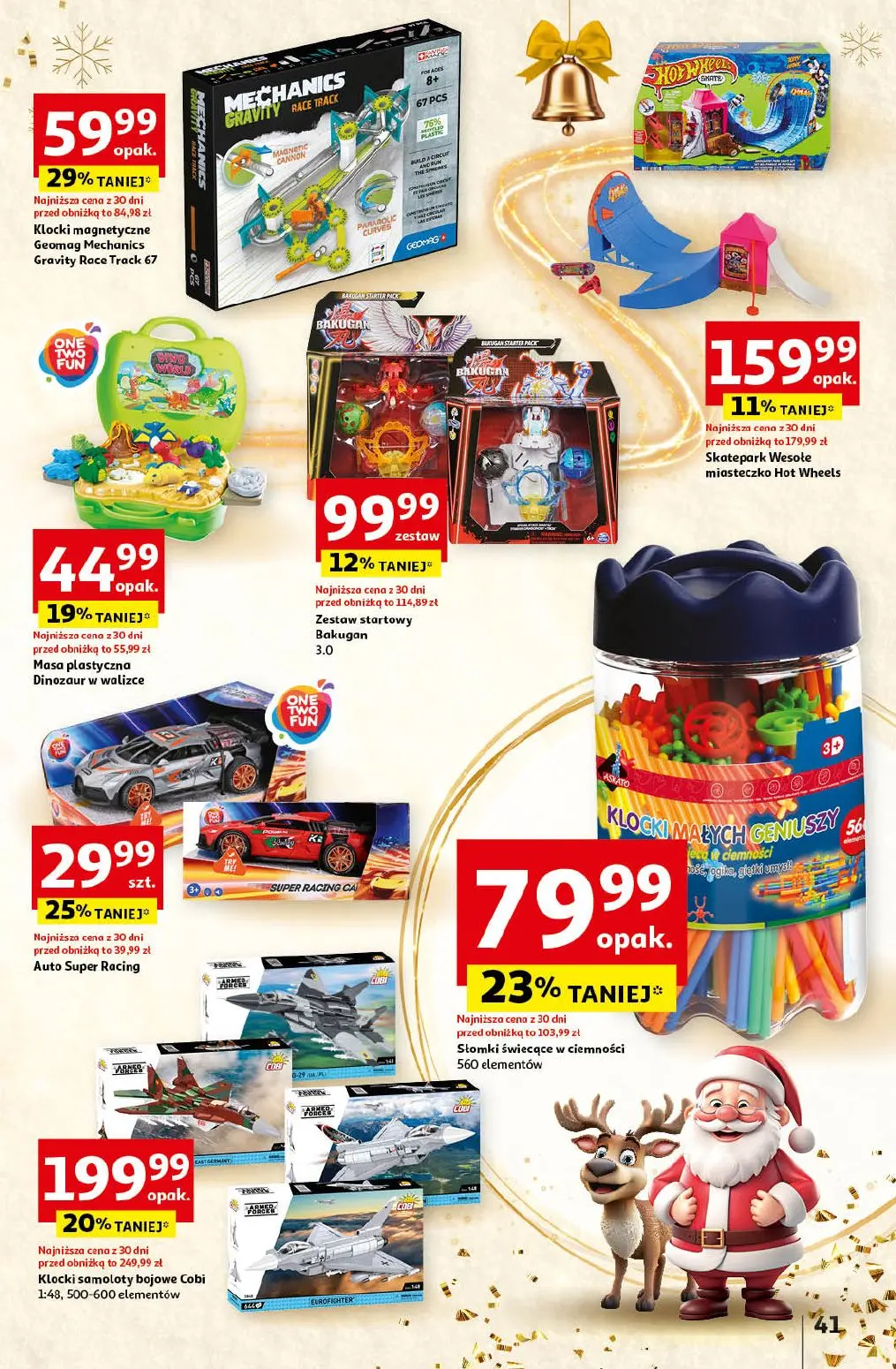 gazetka promocyjna Auchan Zaczarowane Święta - Strona 47