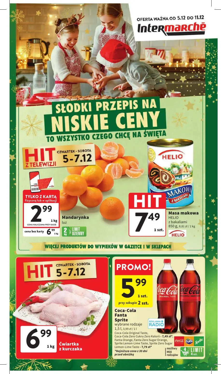 gazetka promocyjna Intermarche Słodki przepis na niskie ceny - Strona 1