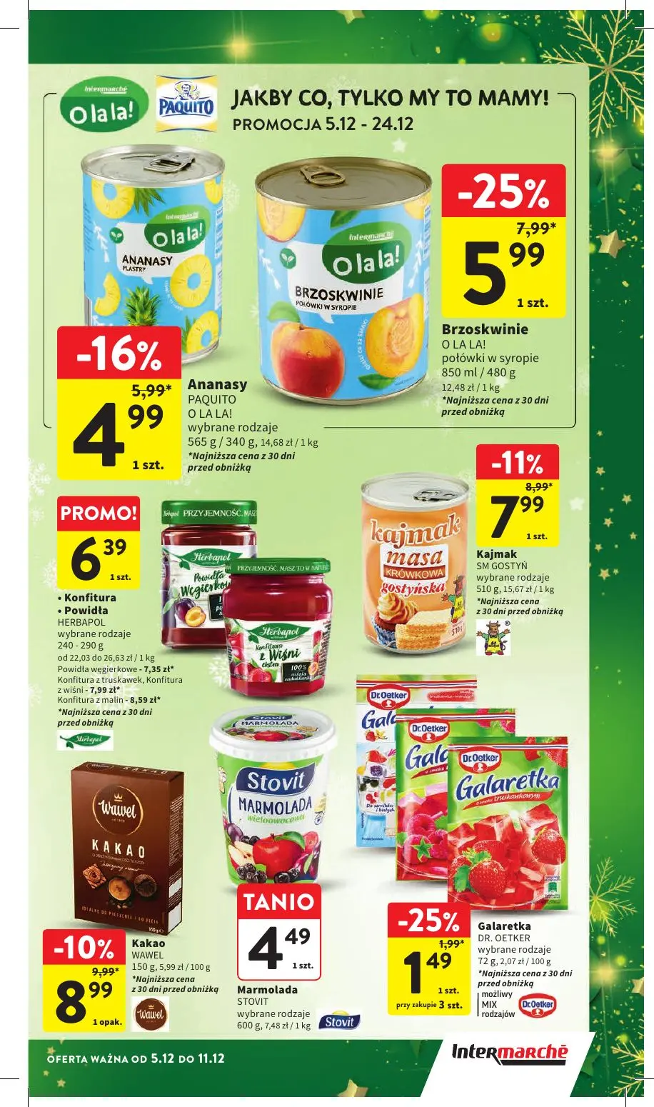 gazetka promocyjna Intermarche Słodki przepis na niskie ceny - Strona 5