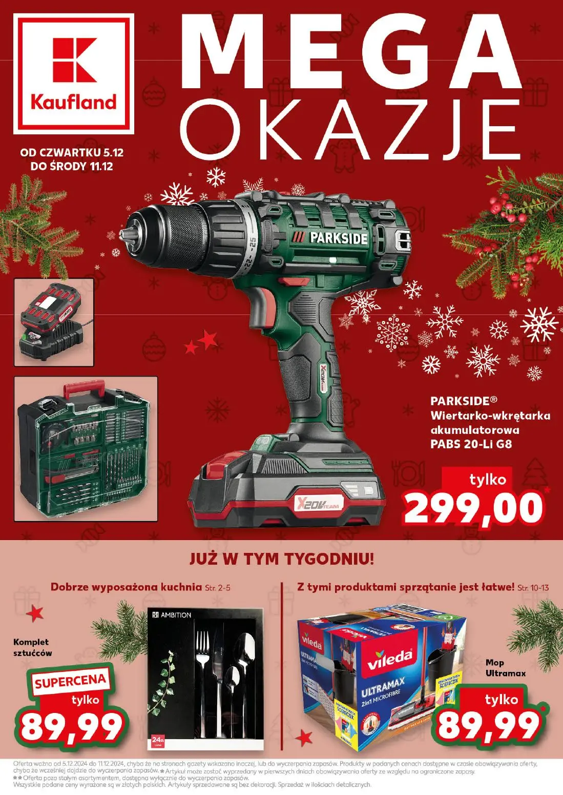 gazetka promocyjna Kaufland Mega okazje - Strona 1