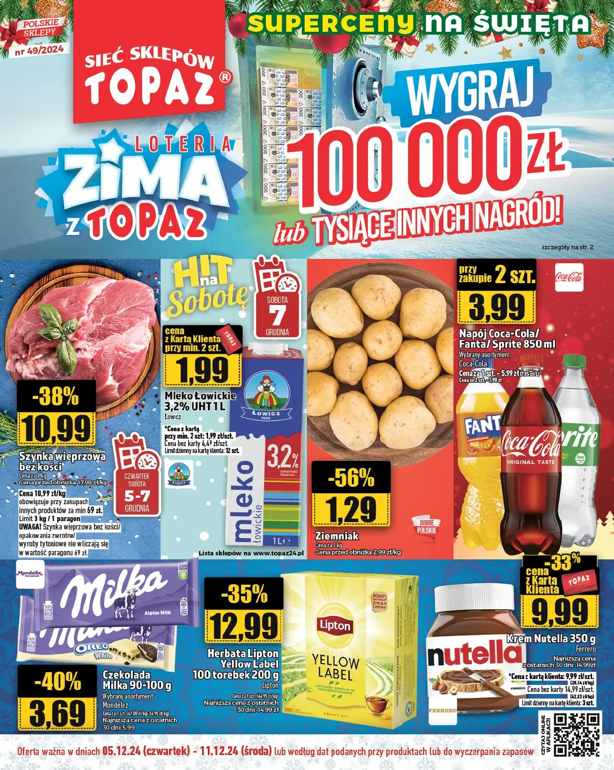 gazetka promocyjna Topaz Ogólna - Strona 1