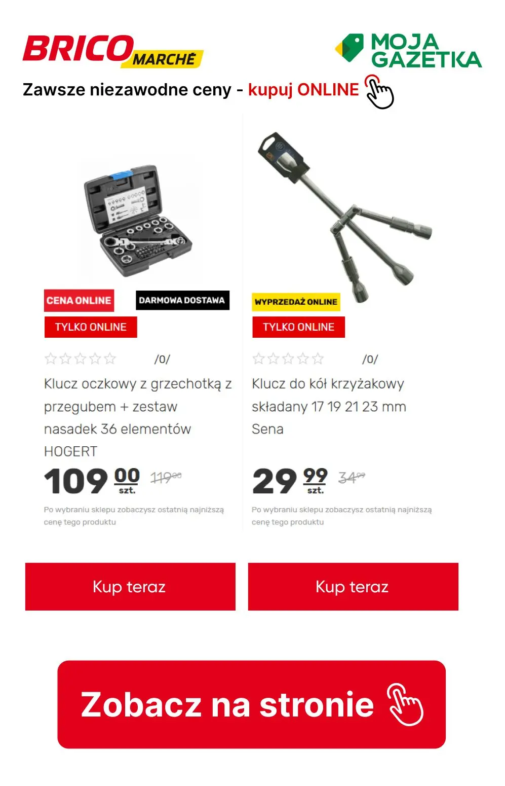 gazetka promocyjna BRICOMARCHE Nezawodne ceny! Sprawdź atrakcyjne oferty online ! - Strona 10