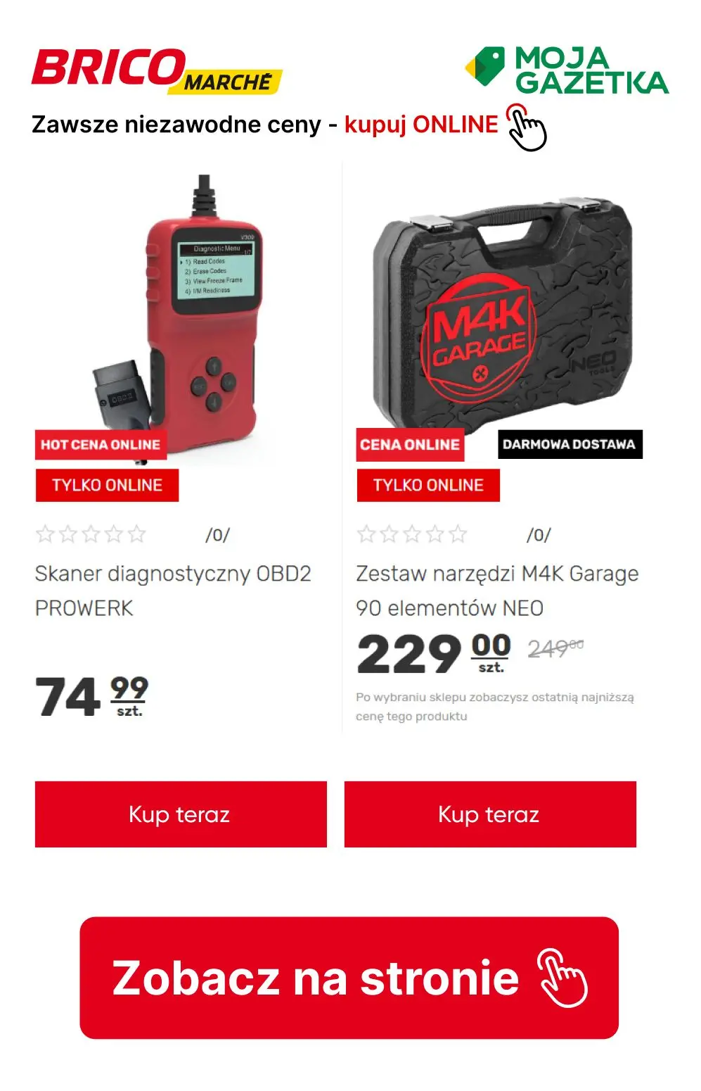 gazetka promocyjna BRICOMARCHE Nezawodne ceny! Sprawdź atrakcyjne oferty online ! - Strona 12