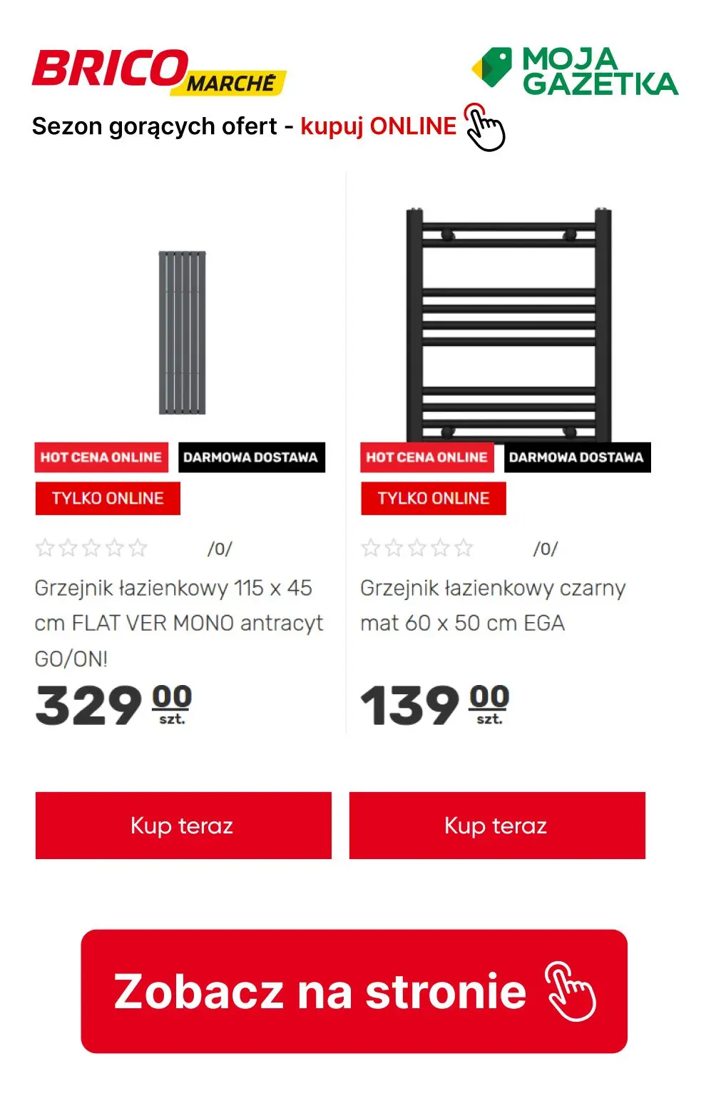 gazetka promocyjna BRICOMARCHE Sezon gorących ofert! Podgrzej atmosferę i kupuj ONLINE!  - Strona 3