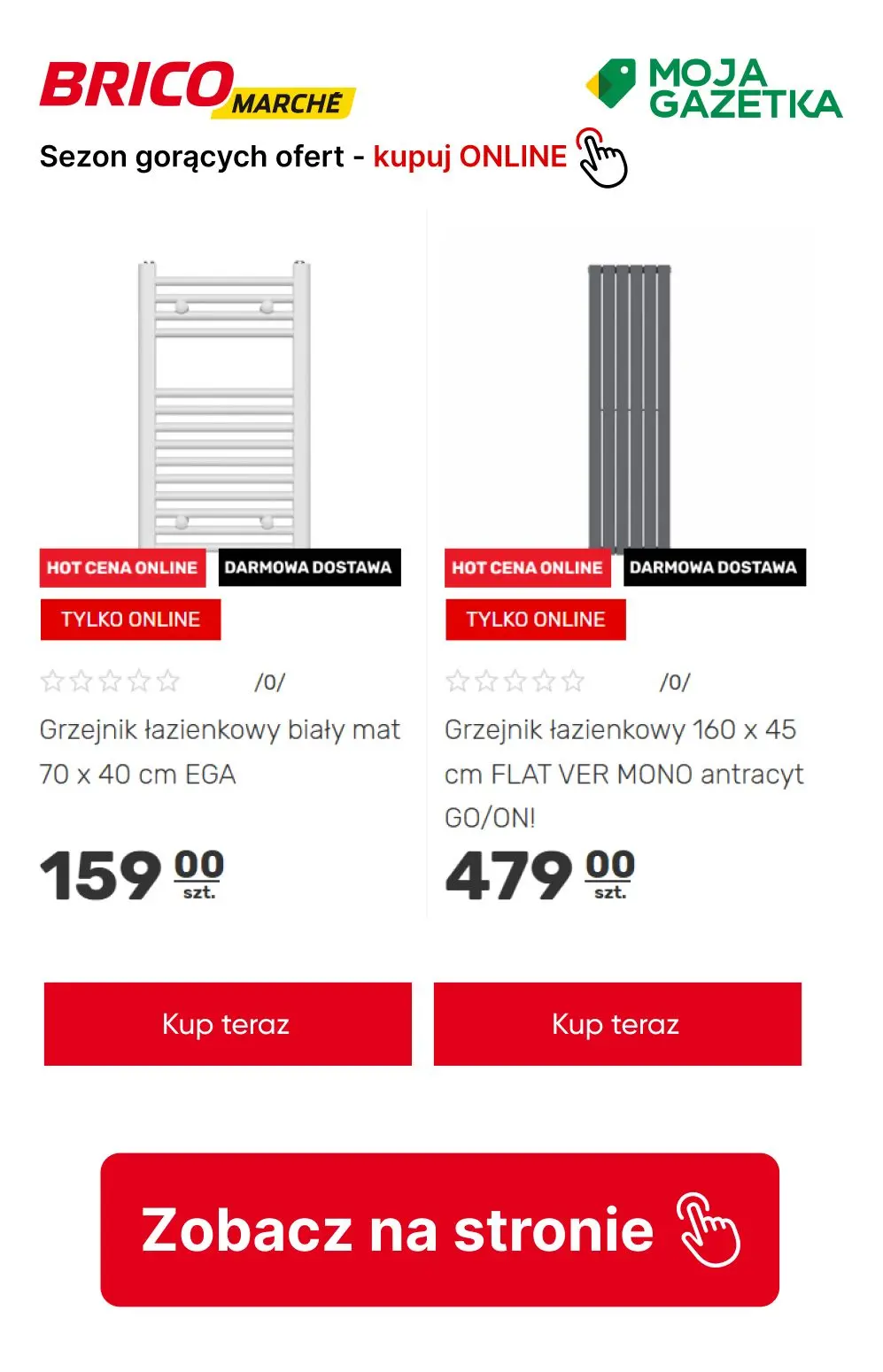 gazetka promocyjna BRICOMARCHE Sezon gorących ofert! Podgrzej atmosferę i kupuj ONLINE!  - Strona 5