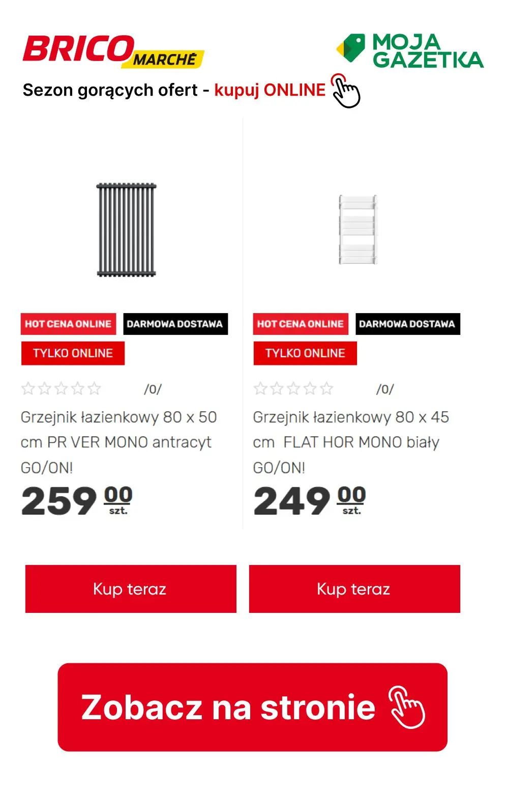 gazetka promocyjna BRICOMARCHE Sezon gorących ofert! Podgrzej atmosferę i kupuj ONLINE!  - Strona 6