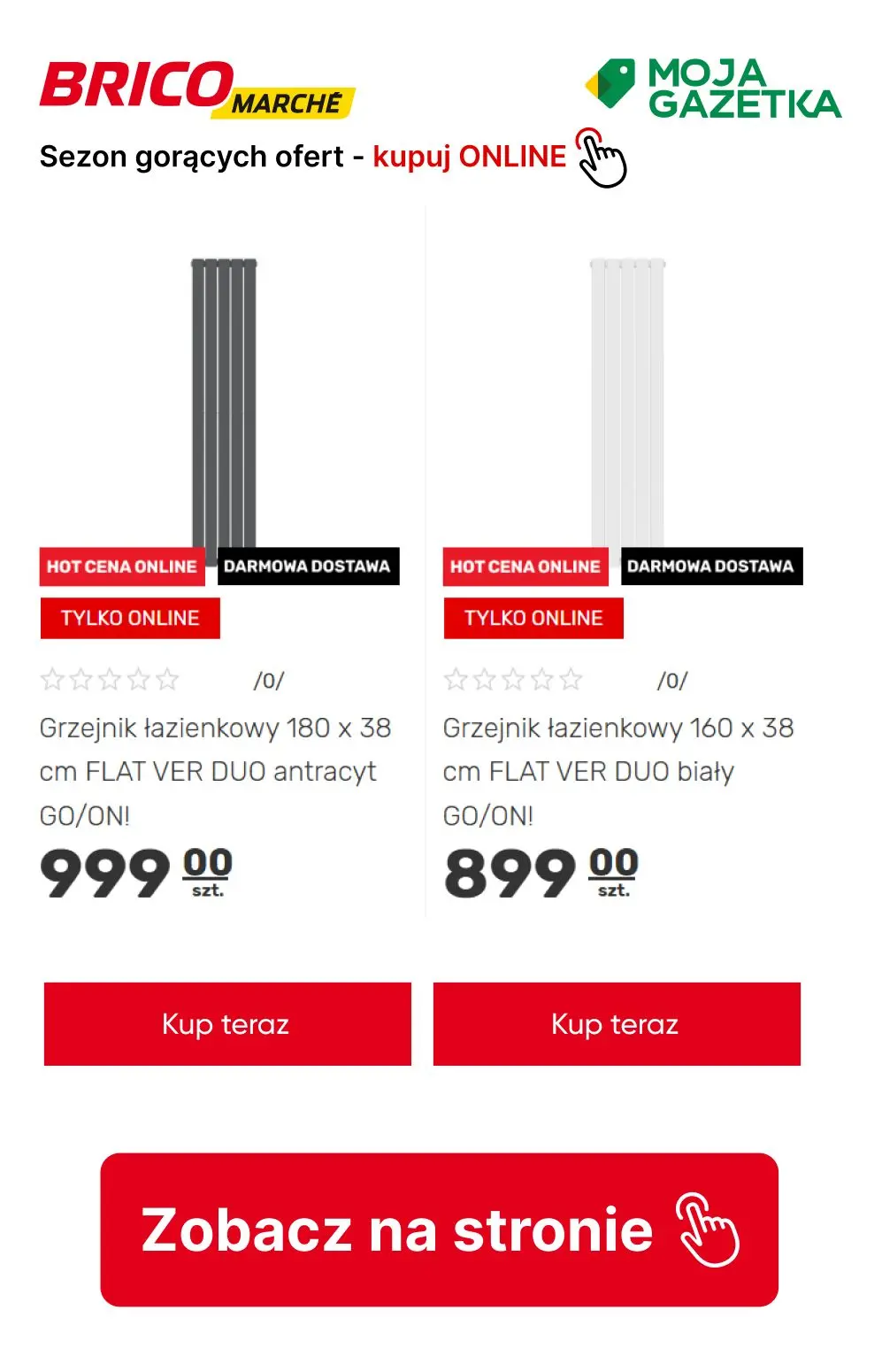 gazetka promocyjna BRICOMARCHE Sezon gorących ofert! Podgrzej atmosferę i kupuj ONLINE!  - Strona 9