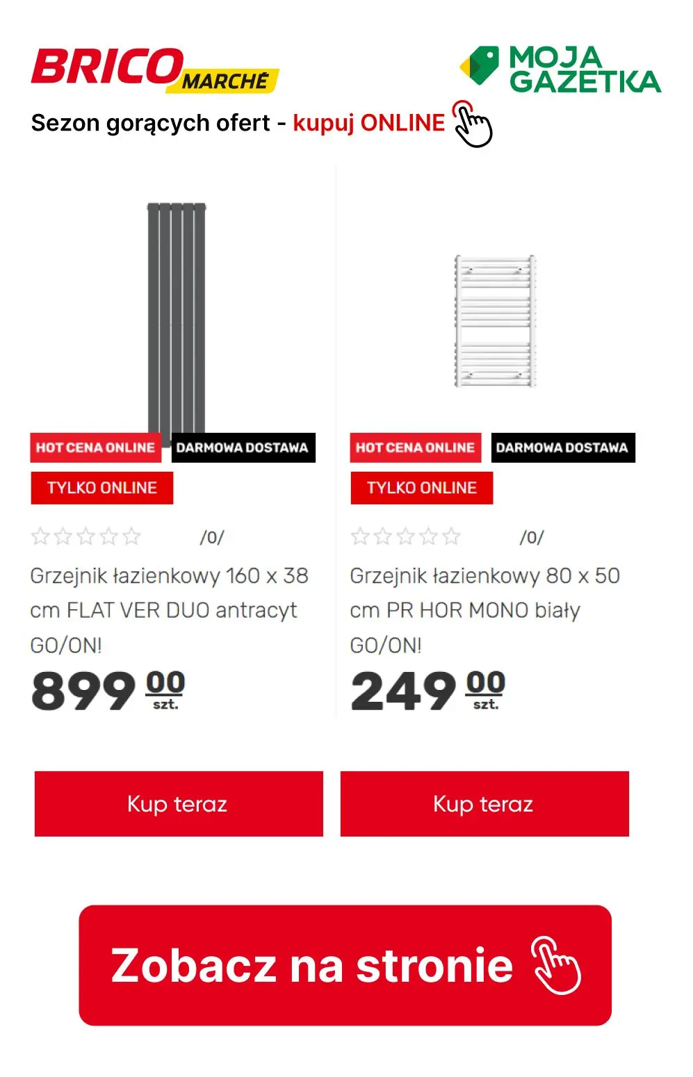 gazetka promocyjna BRICOMARCHE Sezon gorących ofert! Podgrzej atmosferę i kupuj ONLINE!  - Strona 10