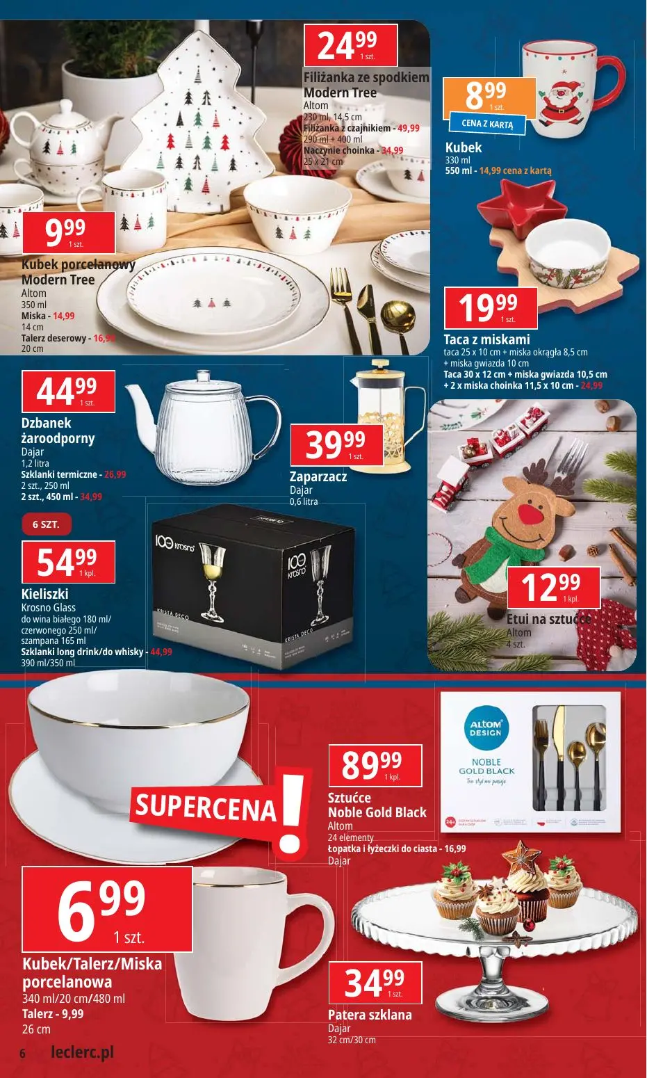 gazetka promocyjna E.Leclerc Święta w dobrej cenie - oferta rozszerzona - Strona 6