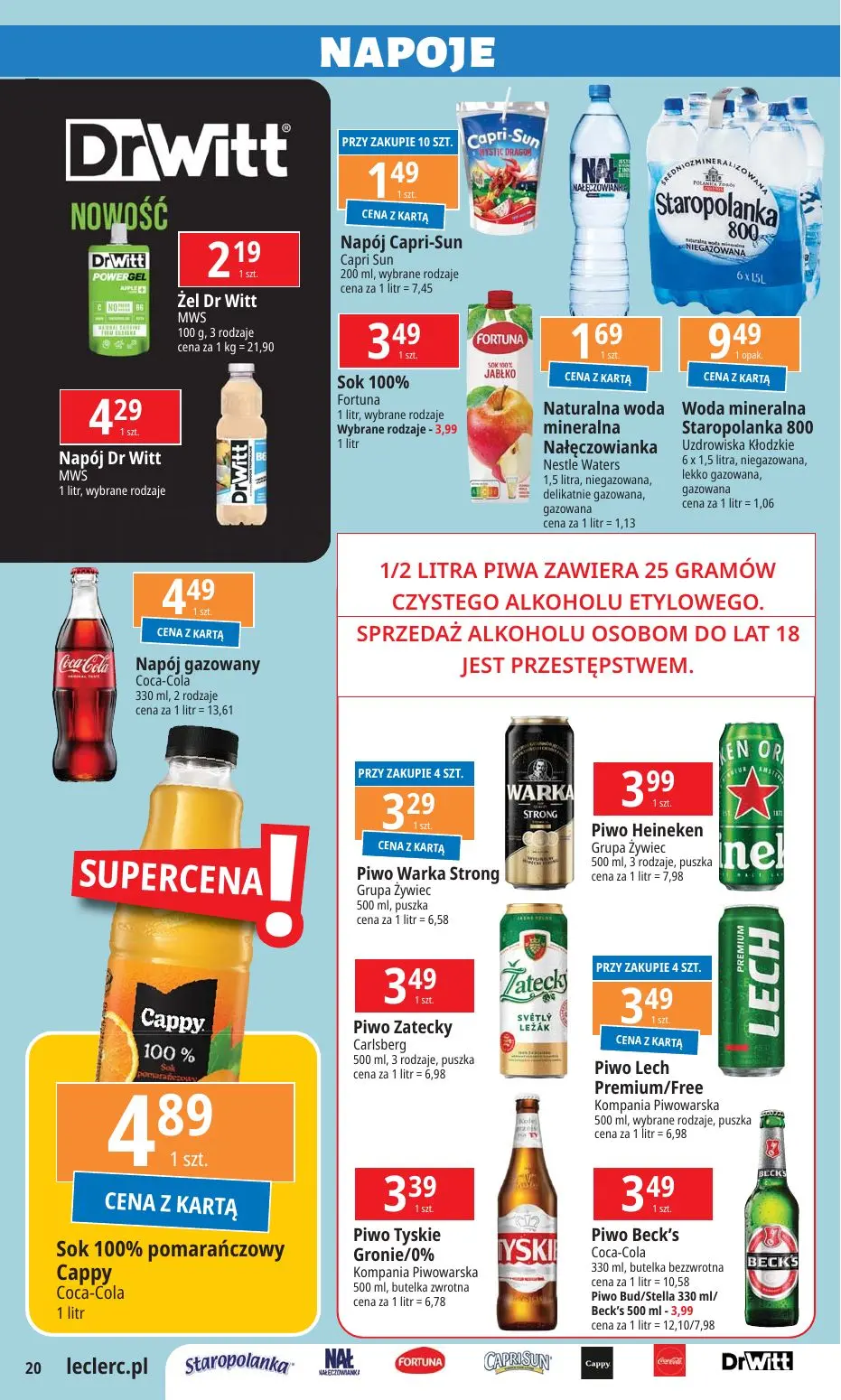 gazetka promocyjna E.Leclerc Święta w dobrej cenie - oferta rozszerzona - Strona 20