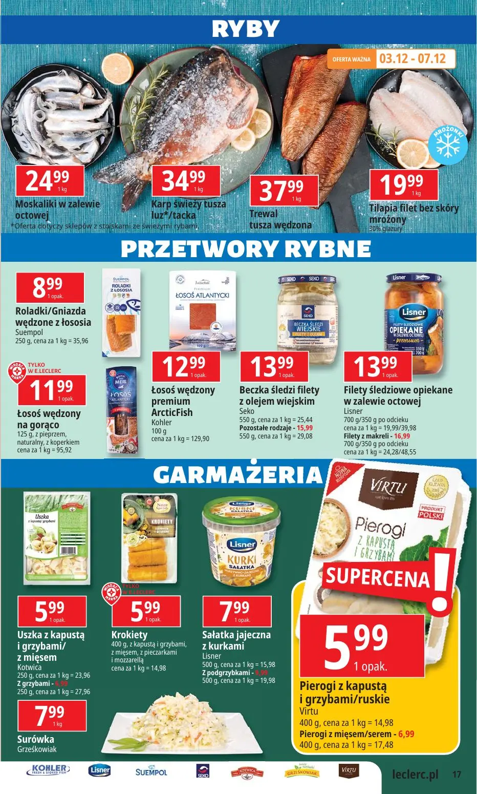 gazetka promocyjna E.Leclerc Święta w dobrej cenie - Strona 17