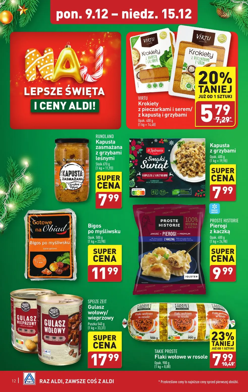 gazetka promocyjna ALDI Raz ALDI, zawsze coś z ALDI - Strona 12