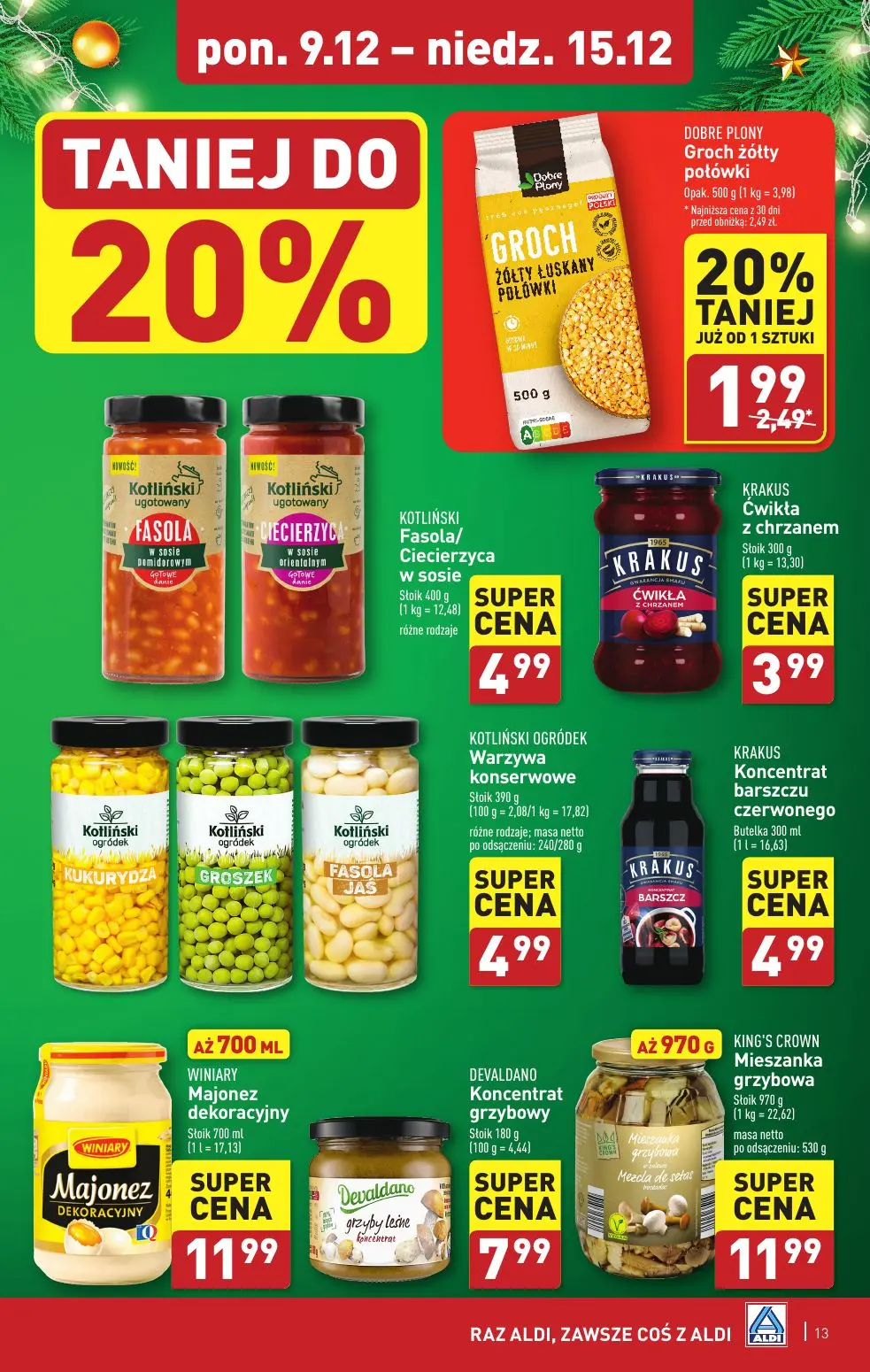 gazetka promocyjna ALDI Raz ALDI, zawsze coś z ALDI - Strona 13