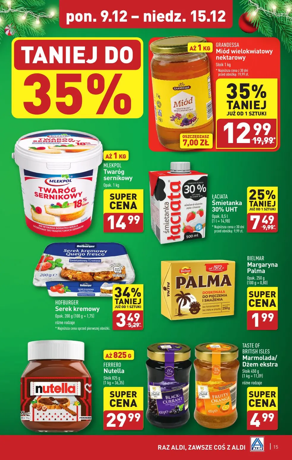 gazetka promocyjna ALDI Raz ALDI, zawsze coś z ALDI - Strona 15