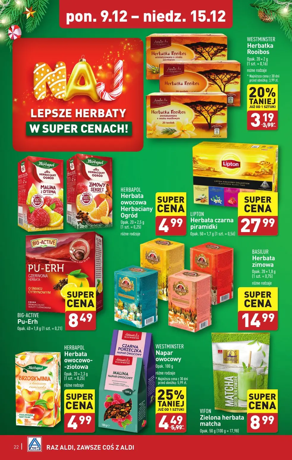 gazetka promocyjna ALDI Raz ALDI, zawsze coś z ALDI - Strona 22