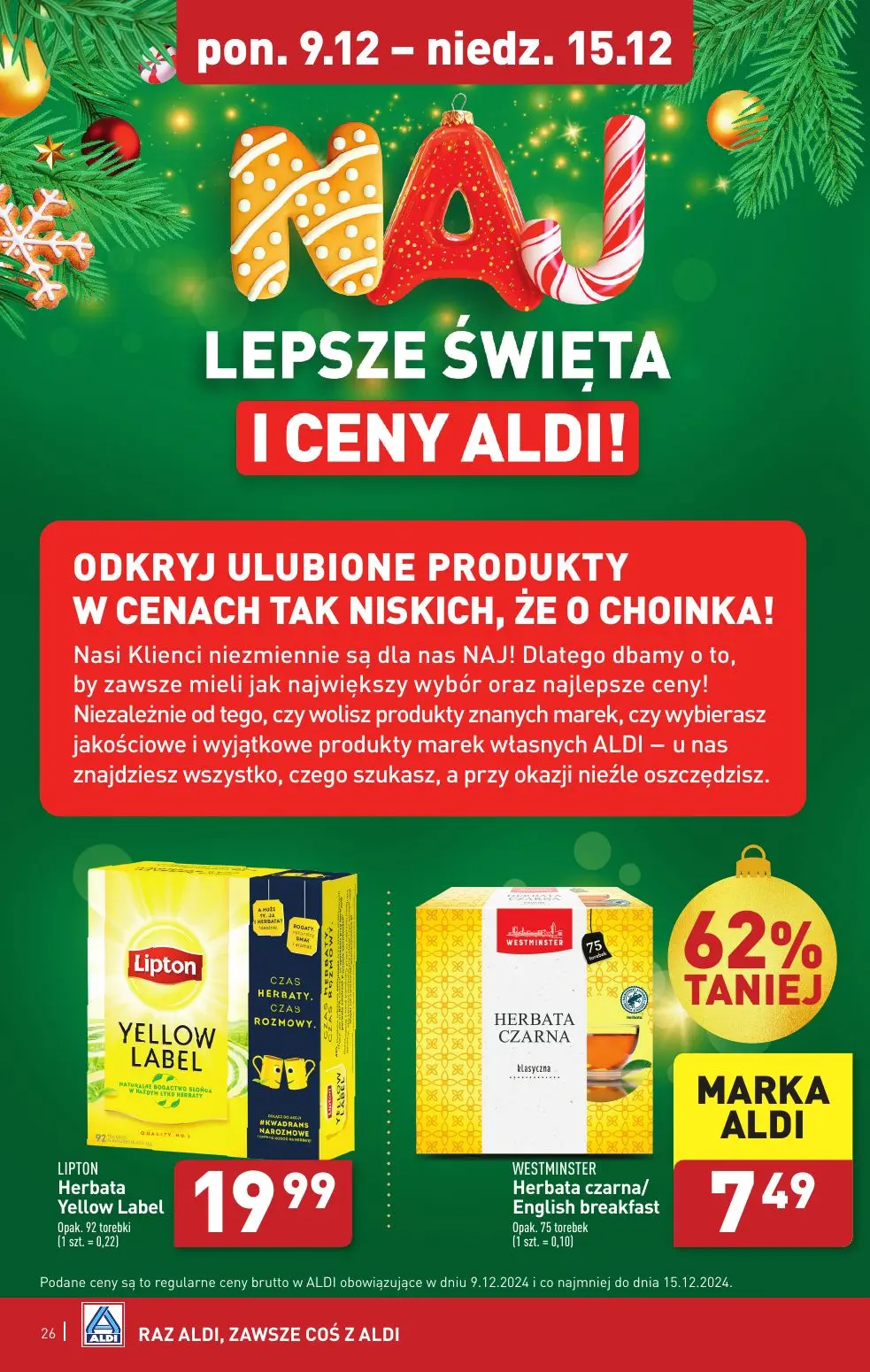 gazetka promocyjna ALDI Raz ALDI, zawsze coś z ALDI - Strona 26