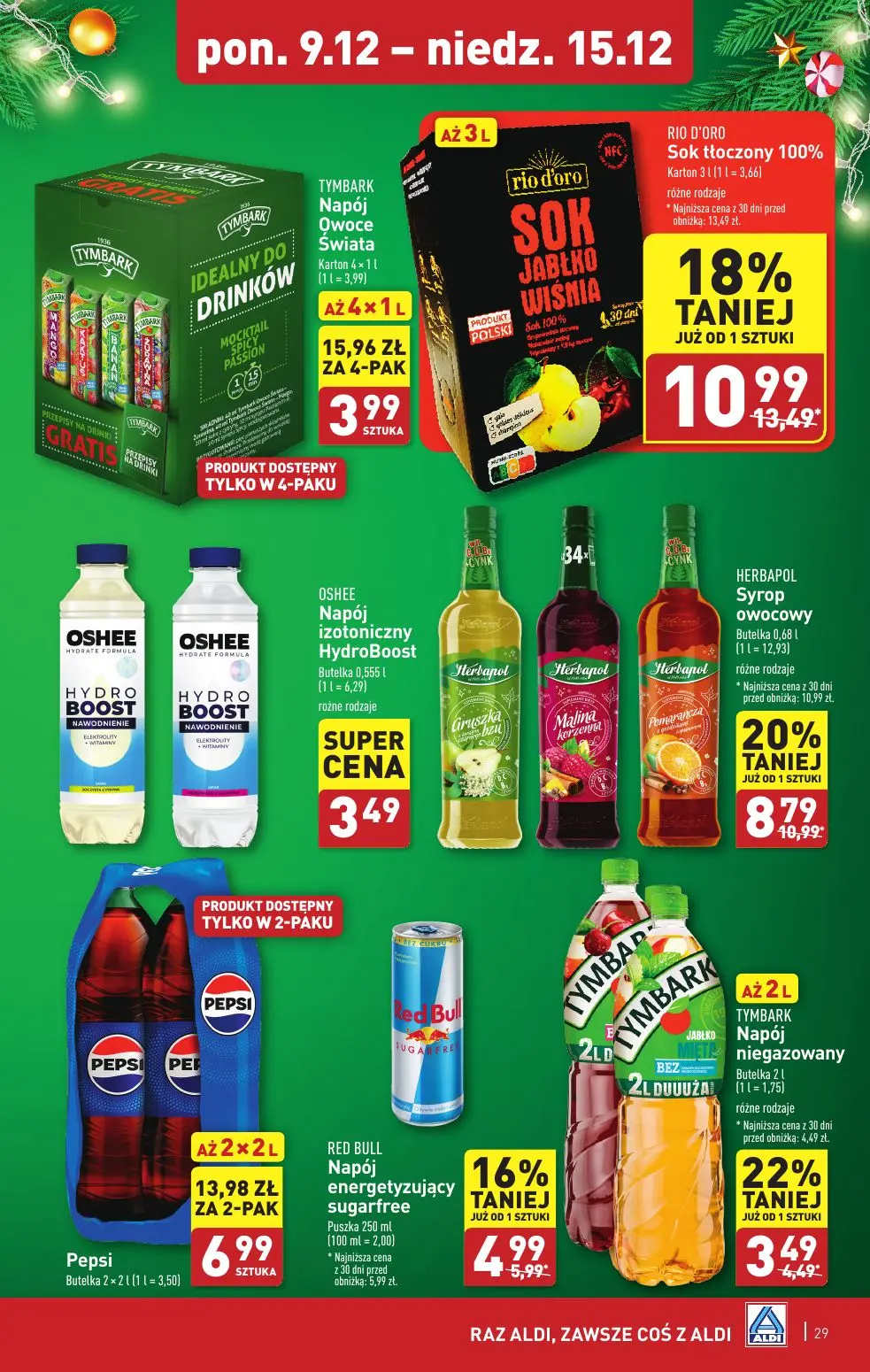 gazetka promocyjna ALDI Raz ALDI, zawsze coś z ALDI - Strona 29