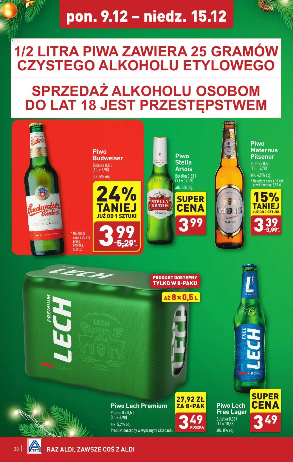 gazetka promocyjna ALDI Raz ALDI, zawsze coś z ALDI - Strona 30