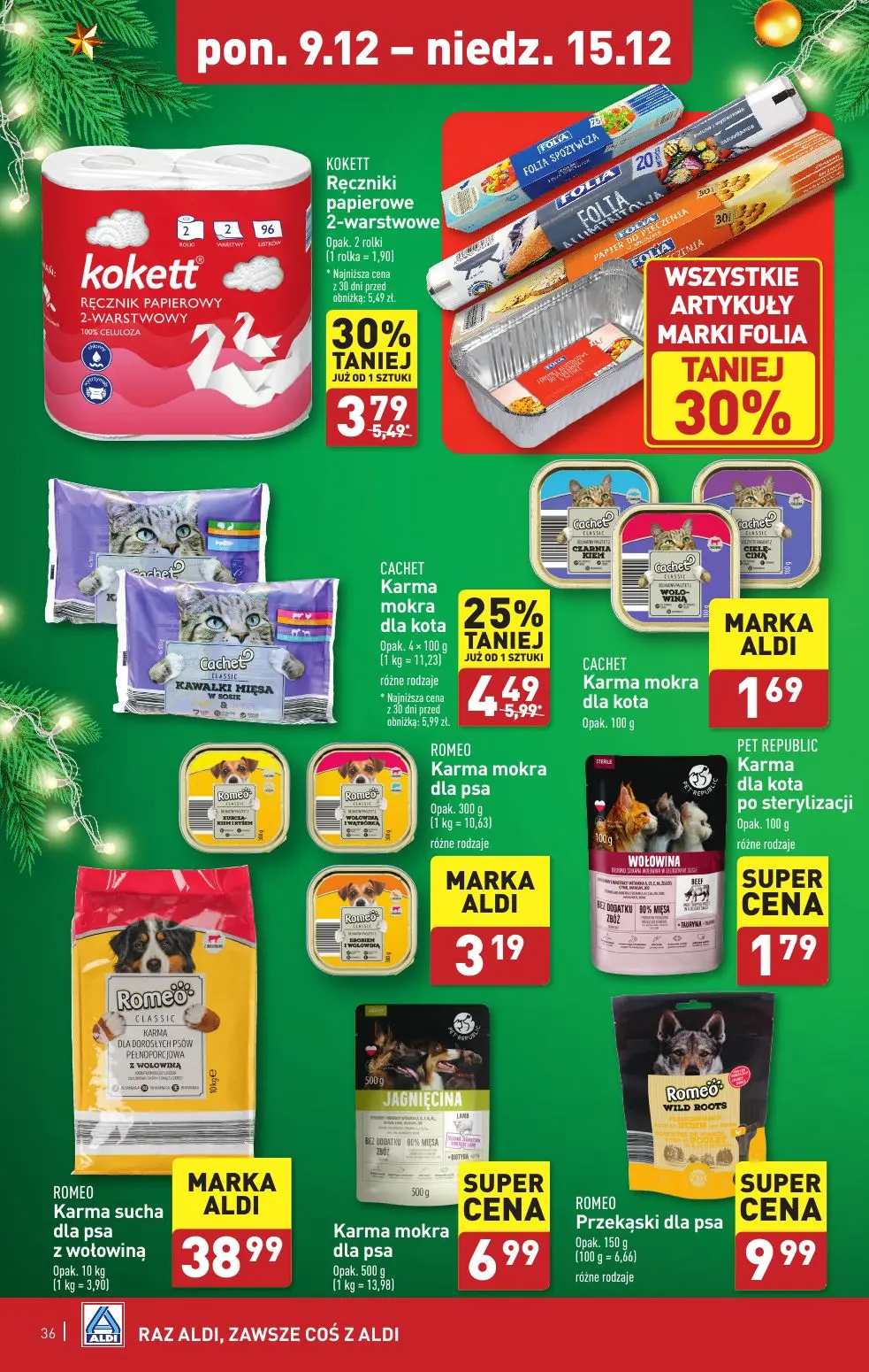 gazetka promocyjna ALDI Raz ALDI, zawsze coś z ALDI - Strona 36