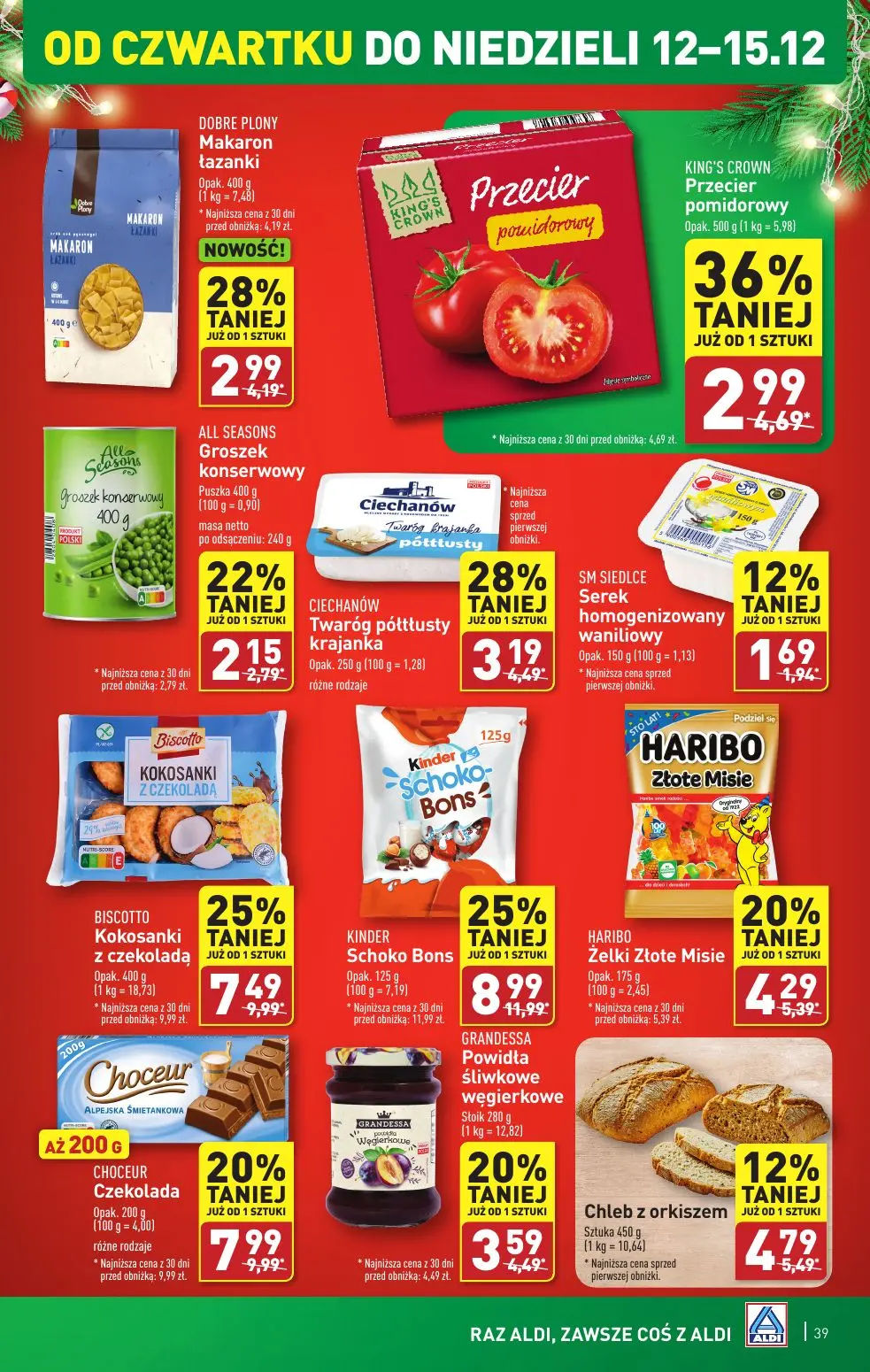 gazetka promocyjna ALDI Raz ALDI, zawsze coś z ALDI - Strona 39