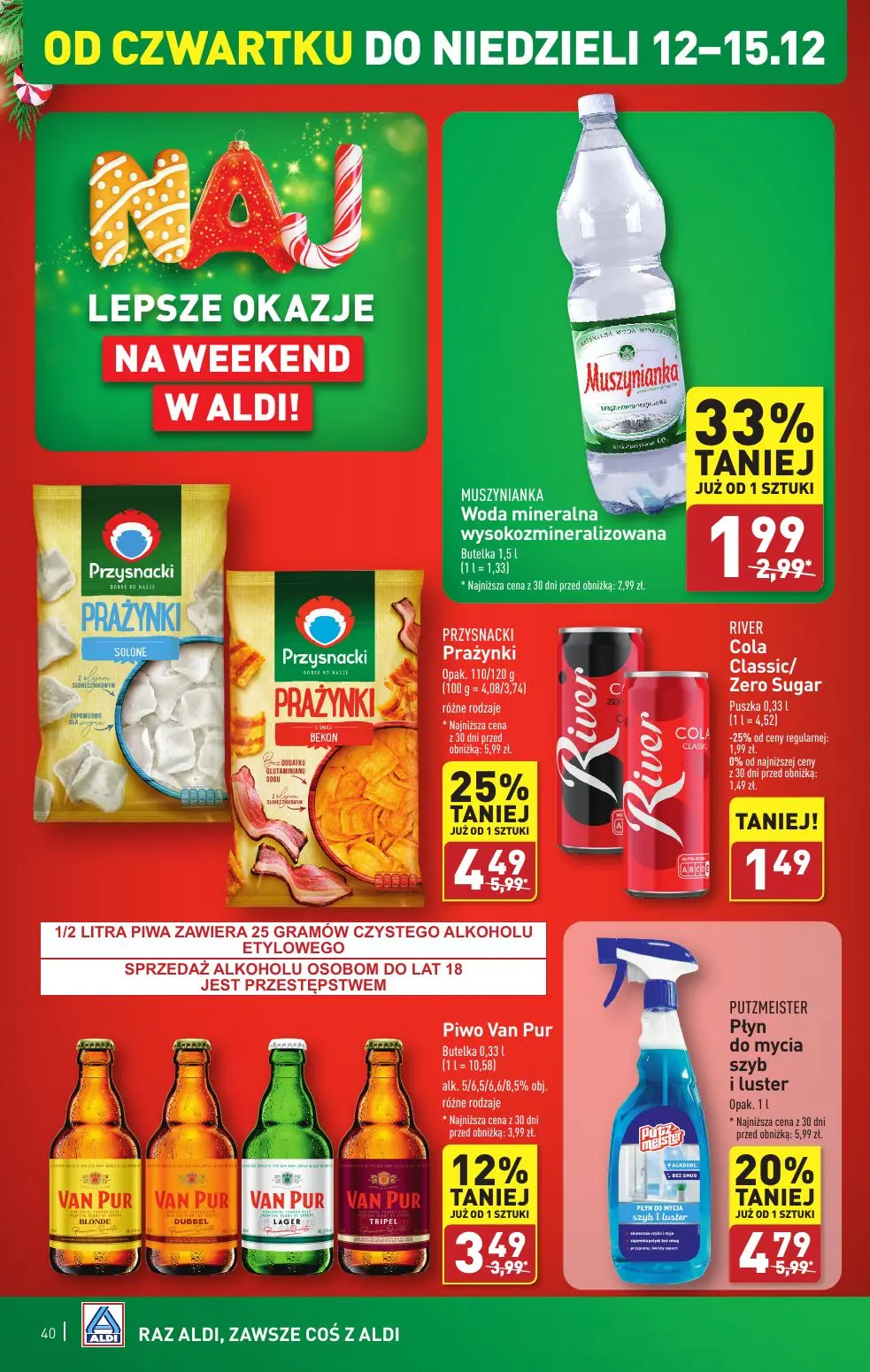 gazetka promocyjna ALDI Raz ALDI, zawsze coś z ALDI - Strona 40