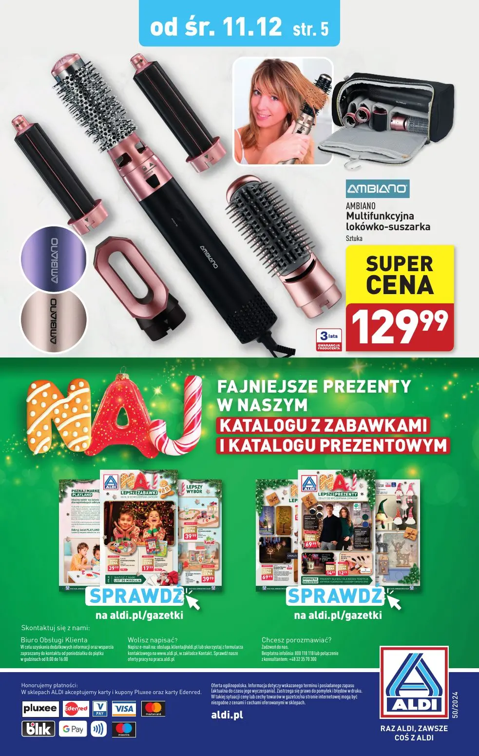 gazetka promocyjna ALDI Od środy i od soboty - Strona 12