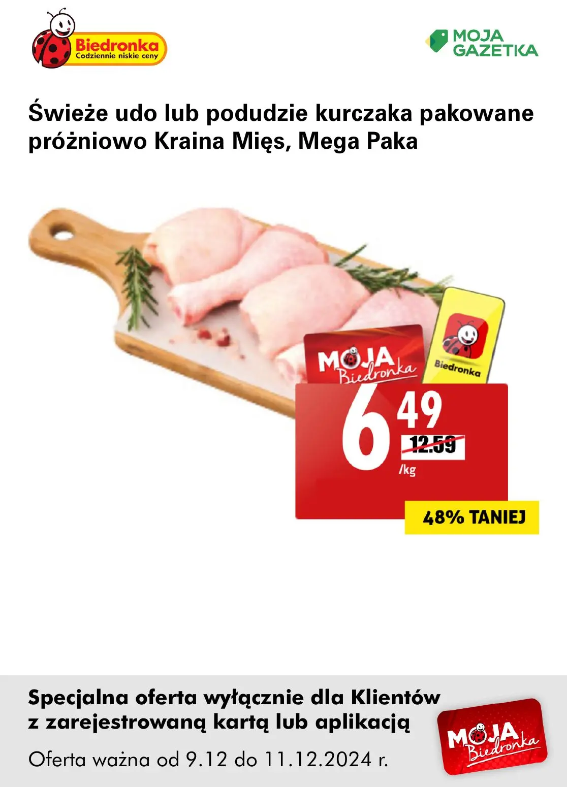 gazetka promocyjna Biedronka Oferta z kartą Moja Biedronka - Strona 3