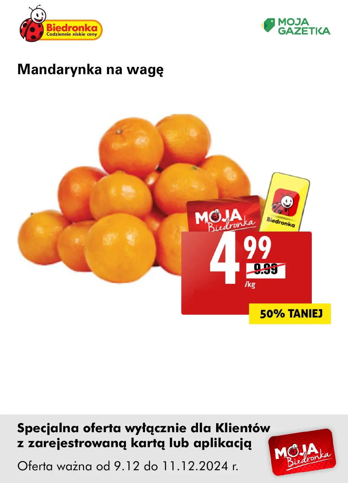 gazetka promocyjna Biedronka Oferta z kartą Moja Biedronka - Strona 4