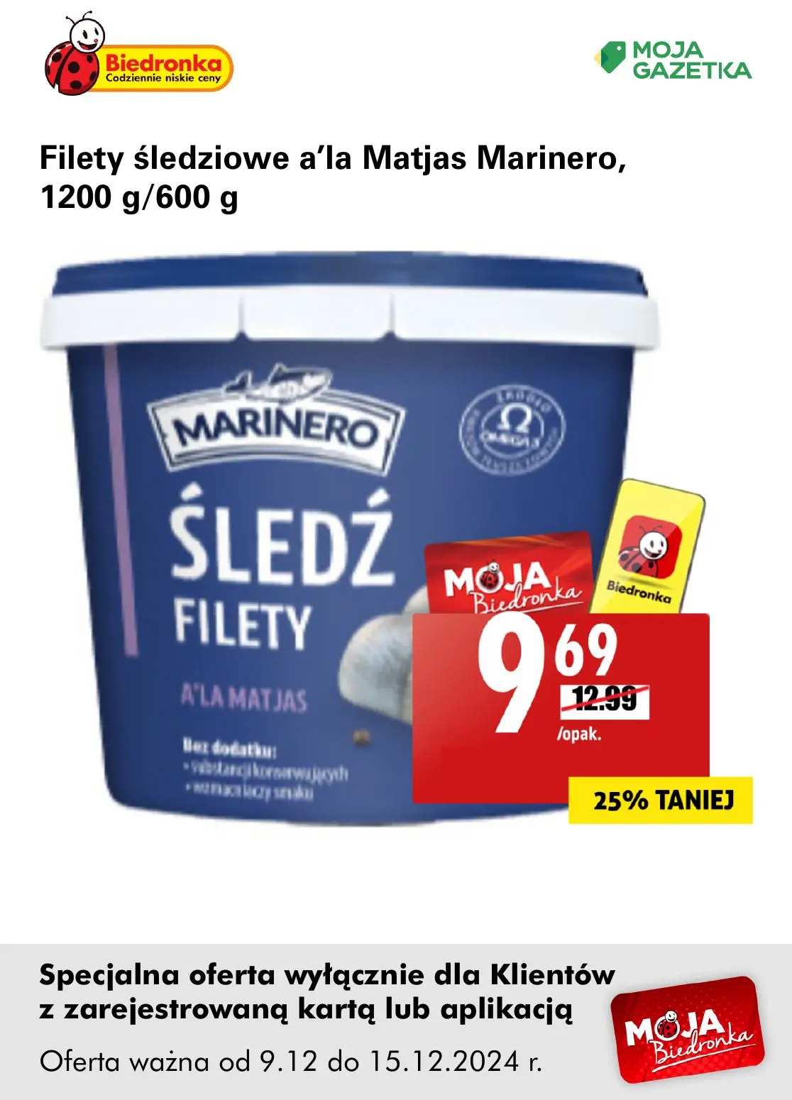 gazetka promocyjna Biedronka Oferta z kartą Moja Biedronka - Strona 11