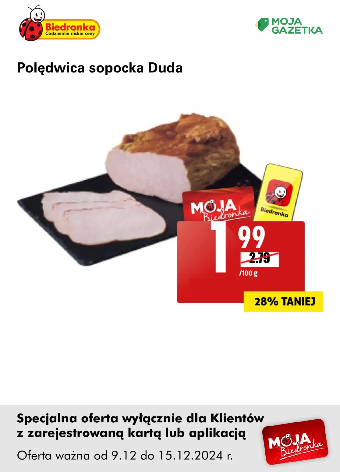 gazetka promocyjna Biedronka Oferta z kartą Moja Biedronka - Strona 13