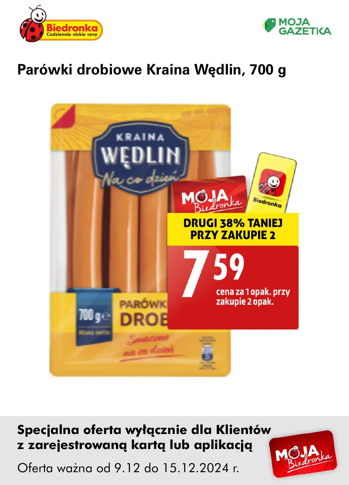 gazetka promocyjna Biedronka Oferta z kartą Moja Biedronka - Strona 15