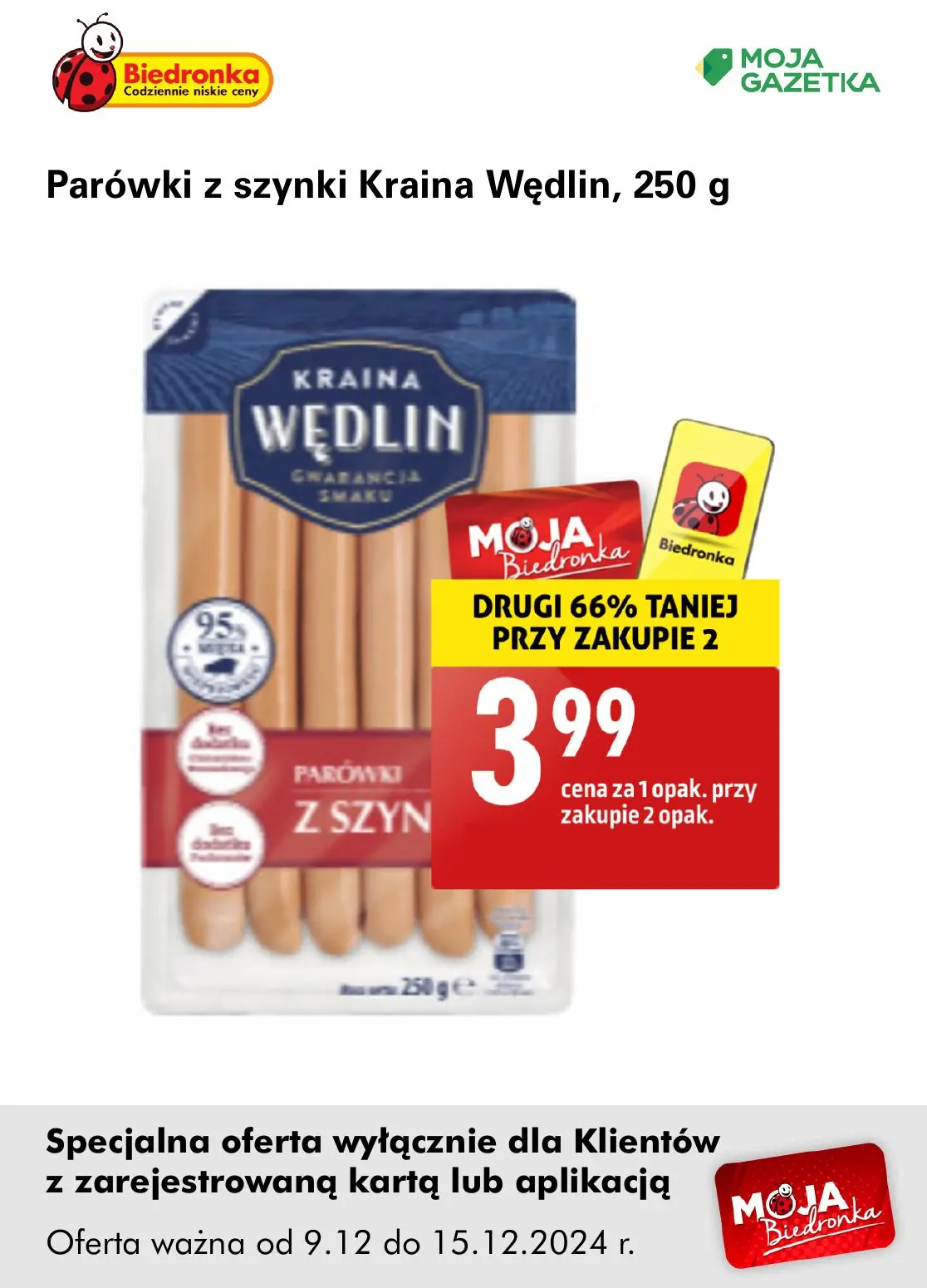 gazetka promocyjna Biedronka Oferta z kartą Moja Biedronka - Strona 16