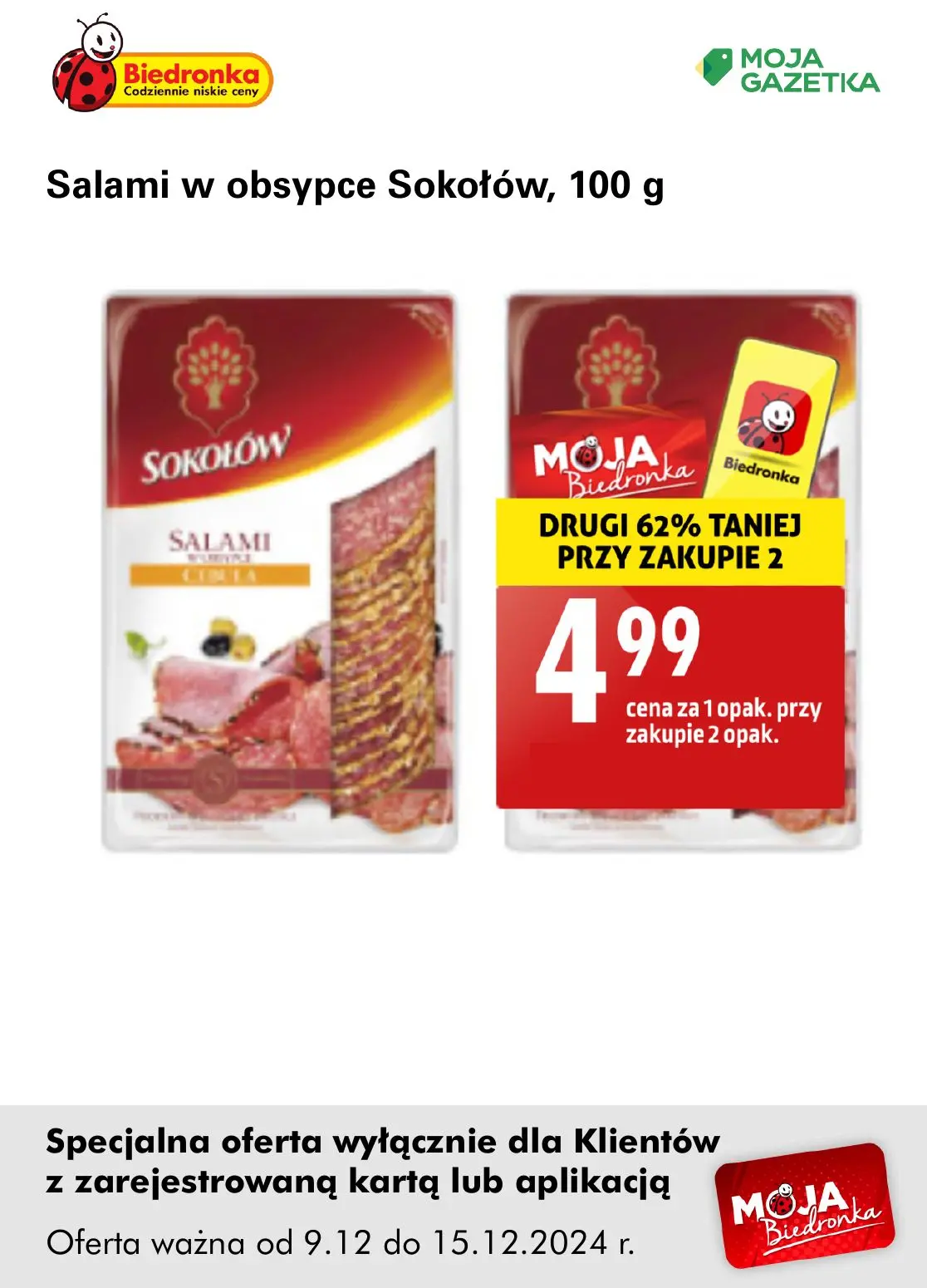 gazetka promocyjna Biedronka Oferta z kartą Moja Biedronka - Strona 18