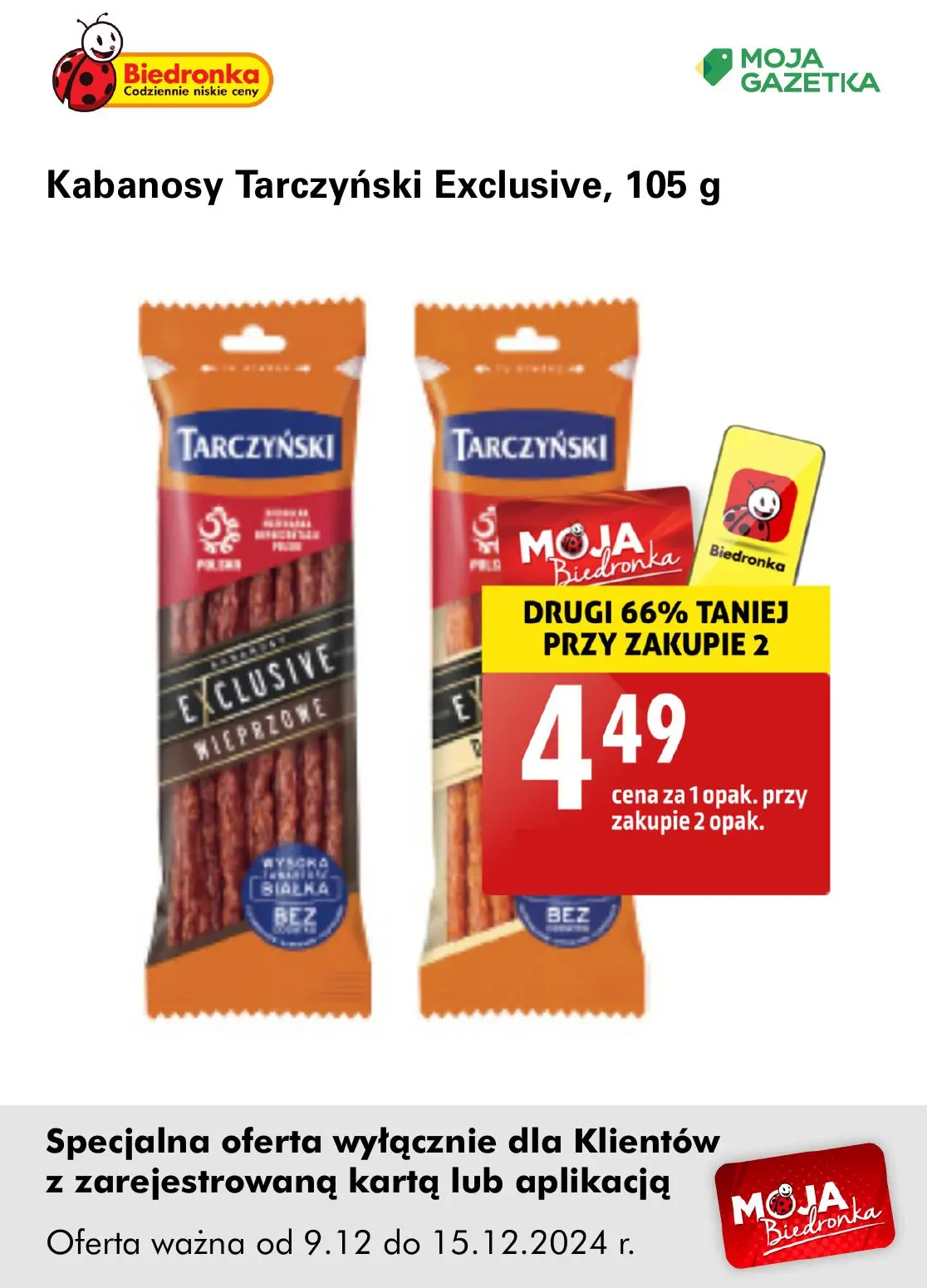 gazetka promocyjna Biedronka Oferta z kartą Moja Biedronka - Strona 21