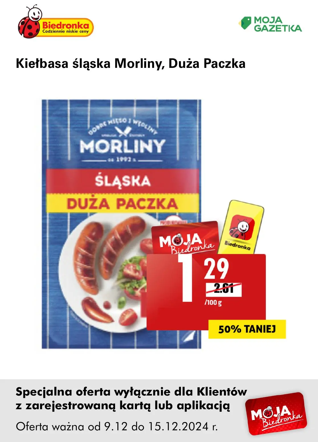 gazetka promocyjna Biedronka Oferta z kartą Moja Biedronka - Strona 22