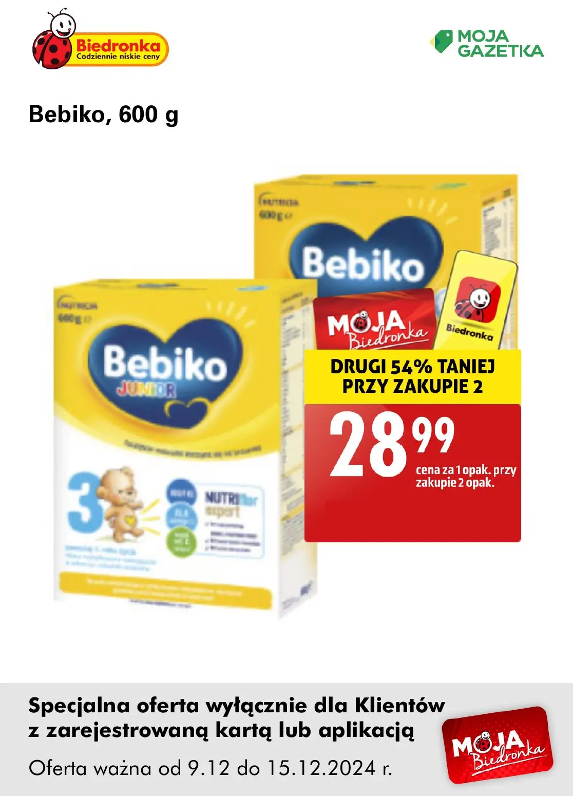 gazetka promocyjna Biedronka Oferta z kartą Moja Biedronka - Strona 23