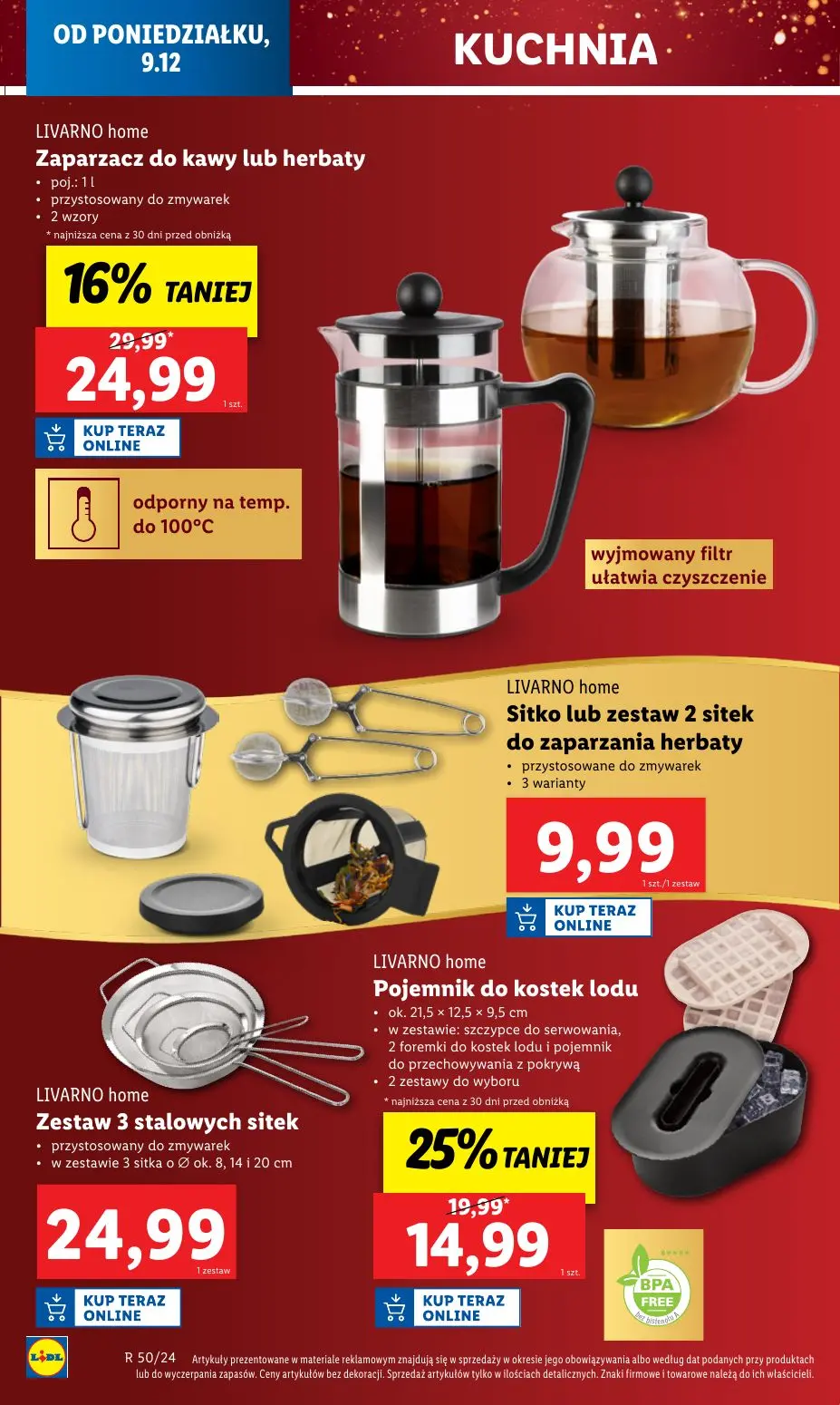 gazetka promocyjna LIDL Świąteczny katalog okazji - Strona 18