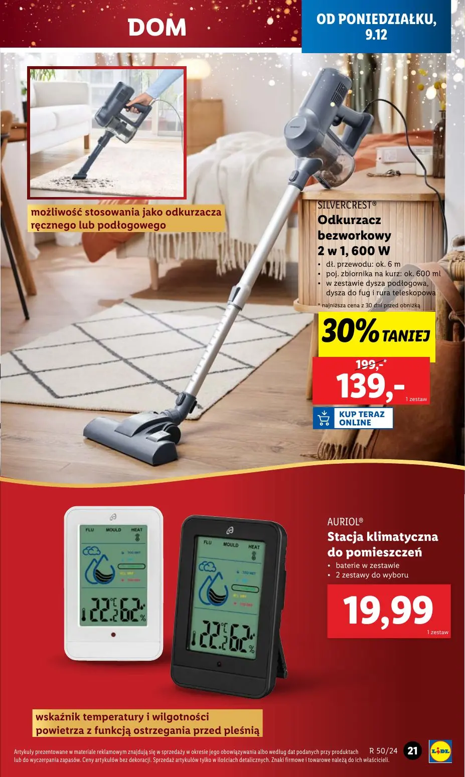 gazetka promocyjna LIDL Świąteczny katalog okazji - Strona 23